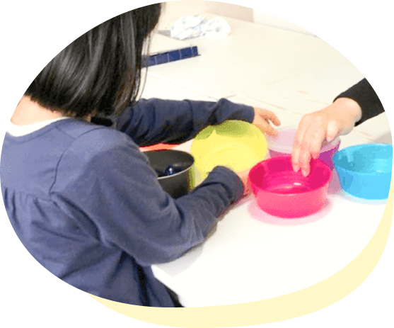 お子さま支援の様子